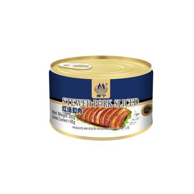 China High Quality Canned Sliced ​​Canned Cooked Pork Canned Pork Canned Meat Packed In 256g/397g/500g for sale