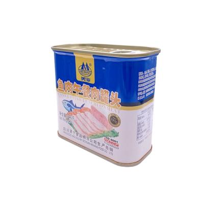 China Cheap Canned Holiday Fish Luncheon Meat 340g*24 Canned Food For Hot Pot Braise Wholesale for sale