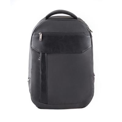 China With USB Laptop Backpack School Backpack Bag For College Student Simple Design Men's Nylon PU Casual Backpack New for sale