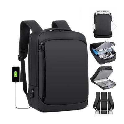 China With Custom Anti-theft Charging Laptop Bagpack Left Men Usb Mochila USB Smart Business Computer Backpacks for sale