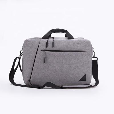 China New Design Canvas Men Briefcase With Secret Compartment Canvas Shoulder Bag for sale