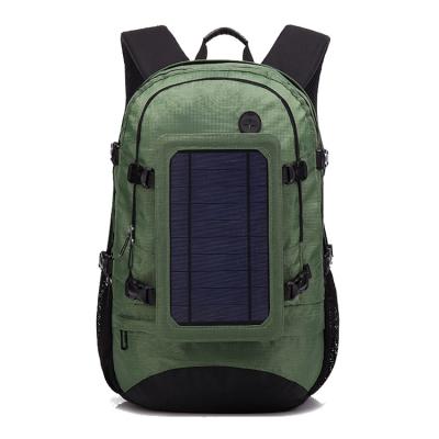 China With USB Factory Wholesale Charging Left Waterproof Travel Laptop Solar Battery Power Anti-theft Backpack for sale