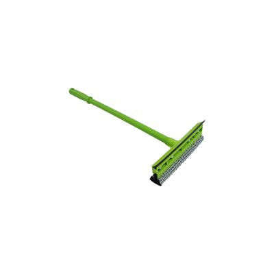 China Customized Multifunction Sustainable 2 In 1 Long PP Handle Window Squeegee With Sponge for sale