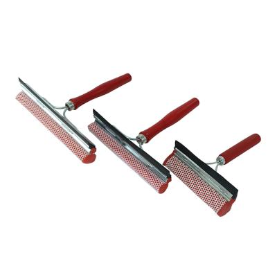 China Customized Viable 2 in 1 Car Glass Scraper Wiper Window Washer Sponge Cleaning Squeegee for sale