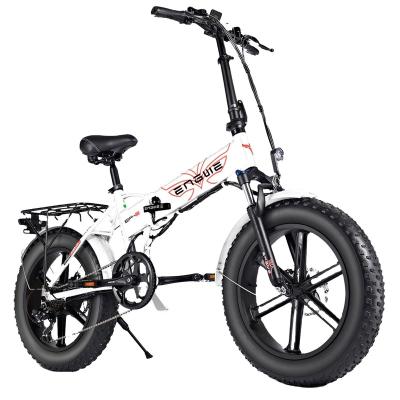 China UK aluminum alloy warehouse and European warehouse Engwe EP-2 pro 750w electric bicycle with fat tire tire for sale