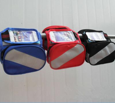 China Touch Screen Mobile Phone Bag For Bicycle Beam Touch Screen for sale