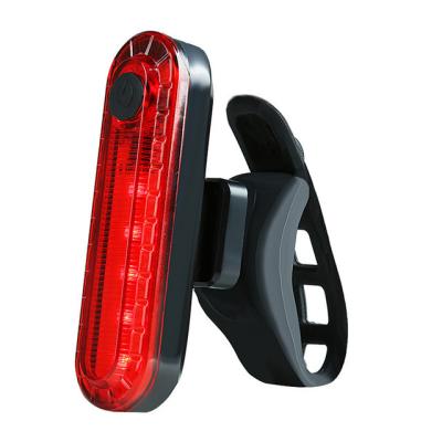 China USB Tail Light Plastic Charging Warning Light For Electric Bicycle for sale