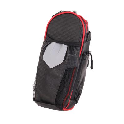 China Bike Bags Saddle Bags Waterproof Wholesale Bicycle Backseat Saddle Bag Leather Bike Saddle Bags For Cycling 25*10*10cm for sale