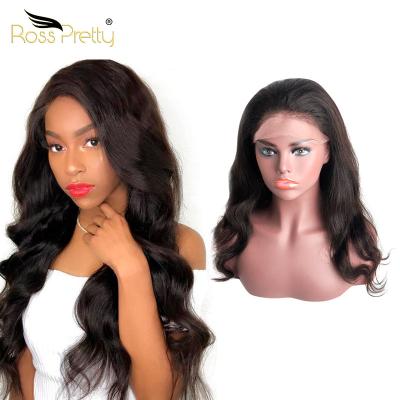 China Glueless 360 Hd Brazilian Hair Transparent Wholesale Silky Straight Frontal Full Lace Front Wig 40 Inches for sale