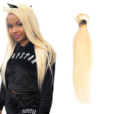 China Wholesale 613 Virgin Hair Silky Straight Straight Wave Extension Brazilian Hair Weave Bundle Blonde Hair Bundles for sale