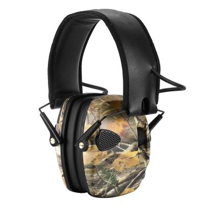 China Noise Reduction Electronic Ear Muff Camouflage Design Electronic Earmuff ANSI Standard Ear Muff EM026 Ear Muffs Shooting Muffs for sale