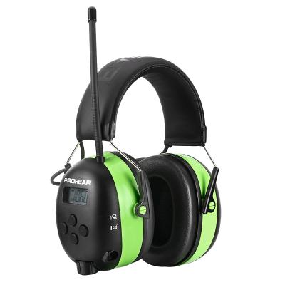 China Safety\Soft Loud\Comfortable Bluetooth Earmuffs Radio Bluetooth Earmuffs AM Fm Operating Wireless Hearing Protection for sale