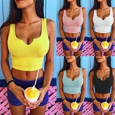 China Anti-pilling Women's tank top women's fasion clothing hot sale T-shirt sleeveless for sale