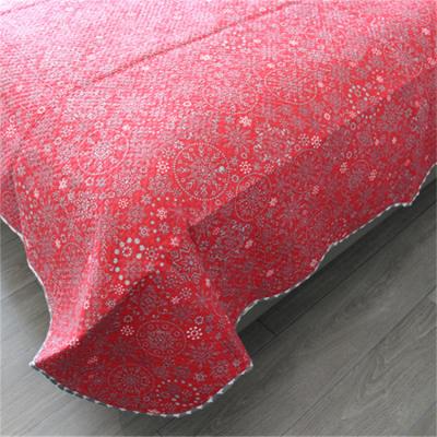 China Wholesale Washable Microfiber Bed Cover Set Soft Print 3 Piece Comforter Polyester Super Soft Lightweight Bedspreads for sale