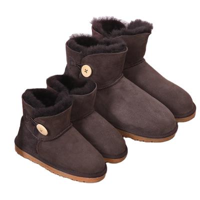 China Damping European and American parent-child Australian sheepskin snow boots, winter warm shoes for men, women, children and adults for sale