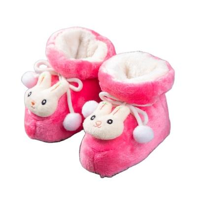 China Deodorization Baby Toddler Shoes Winter Newborn Infant Warm Soft Bottom Plus Velvet Thickening Boys and Girls 1-6-12 Months for sale