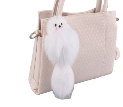 China Wholesale Lovely High-end Cute New Fashion Fox Fur Car Bag Small Cute Chain Pendant Animal Shape for sale