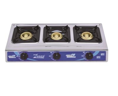 China Household 0.3mm Stainless Steel Gas Burner Hot Selling Table Using Gas Cooker for sale