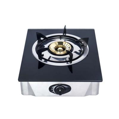 China Household Fine Quality Tempered Glass Single Burner Stove Made Of China Top Quality for sale