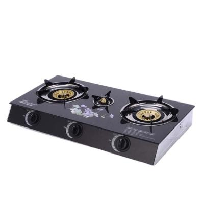 China Household Top Quality Widely Used Exquisite Structure Manufacture Stove 3 Burners for sale