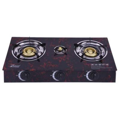 China Household Top Quality Widely Used Exquisite Structure Stove3 Burner Manufacture Burners for sale