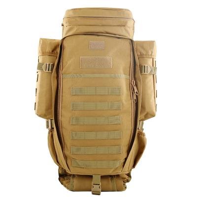 China Hhunting Tactical Army MOLLE Backpack Hiking Fishing Bag High Capacity Pocket Rucksack 65L Waterproof Large Rucksack for sale