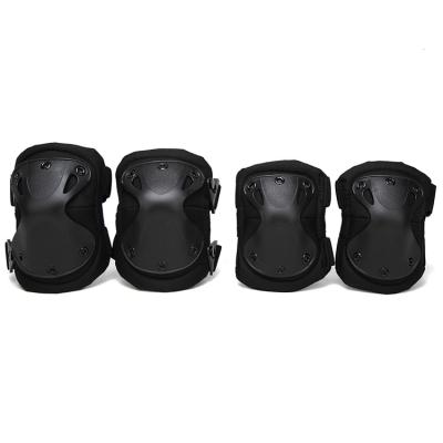 China Wholesale Outdoor Sport Airsoft Protective Gear Breathable Military Skating Tactical Elbow Pads Adjustable Elasticity for sale