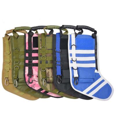 China Christamas Home Decoration Chenhao Factory Direct Selling EDC Molle Military Pocket Mag Storage Bag Tactical Christmas Stocking Decorations Military Gift for sale