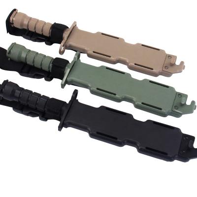 China Chenhao Multifunctional Rubber M9 Bayonet Solutions Communication Band Knife Game Outdoor Sport Elastic Tactical Plastic Toys Combat Military Dagger for sale