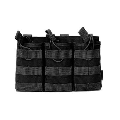 China Durable Military Tactical Triple Molle Magazine Pouch For M4/M16 Rifle for sale