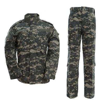 China ACU Anti-Static Combat Uniform Jacket And Pants Digital Camouflage Men's XXL Winter Cotton XXXL Set OEM Military Spring Gsm Logo Long Style for sale