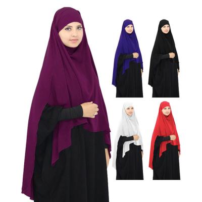 China Islamic Prayer Khimar Hijab Scarf Baju Clothing Jilbab Turkey Scarves Muslim/Islamic Wear Muslim Woman Praying Niqab Arabic for sale