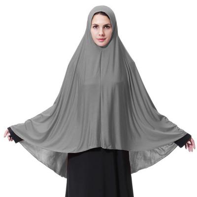 China Oversized Prayer Robe Long Hijab Headwear Scarfs High Quality Arm Cover Wraps Prayer Robe Hijab Kaftan Moroccan Hijab Shawl Long for sale