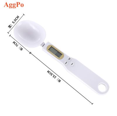 China Weight Measuring Digital Electronic Smart Measuring Spoon Weighing Scale For 500g / 0.1g for sale