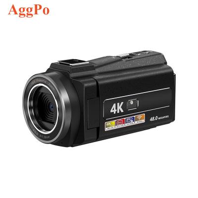 China > 25MP 4k Digital Handheld High Definition Video Camera Wifi DV 48 Megapixel 3.0 Inch Touch Screen Camera Recorder 32GB Infrared Card for sale