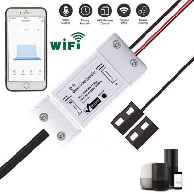 China Modern WiFi Voice Control Smart Wireless Garage Door Switch Opener Remote Controller for sale