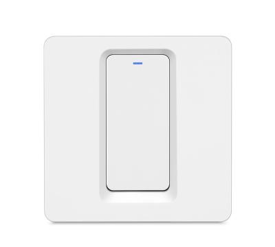 China Alexa and tuya smart home app switch wall google home work touch wifi smart lamp switch no neutral shipping and handling - DS112L for sale