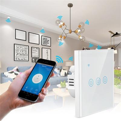 China Smart home wifi tuya band hotel 1 band control zigbee light wall switch wireless phone switch and manipulation - DS101 for sale