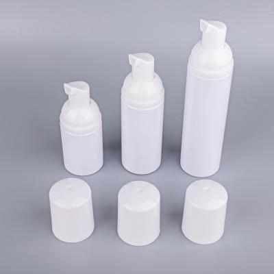 China Personal Care Pump Dispenser Mini Travel Size Foaming Soap Face Wash Logo 60Ml Plastic Custom Foam Bottle for sale