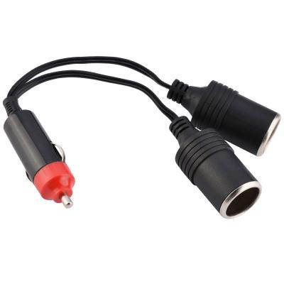 China No High Power 8A Car Charger Socket 1 To 2 Cigarette Lighter Base Vehicle Mounted for sale