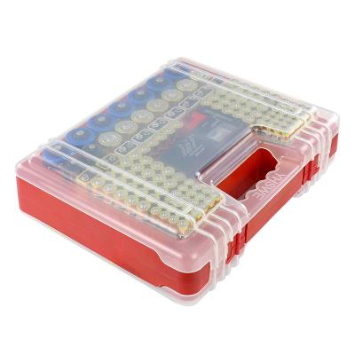 China Hot Sale Recycled Materials 2022 High Quality Waterproof Battery Holder Case Battery Storage Box for sale