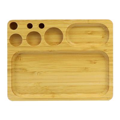 China Convenient stored multi-functional rolling tray and soft wooden tray for food for sale