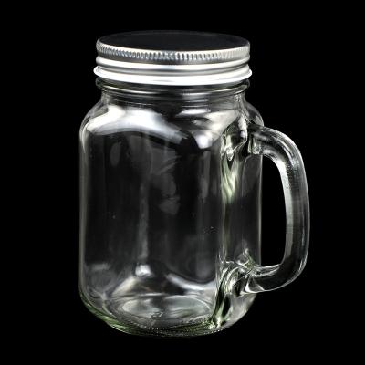 China Wholesale High Quality Freshness Preservation Manufacturer Glass Bottle Single Hand Operated With Handle Glass Bottle for sale