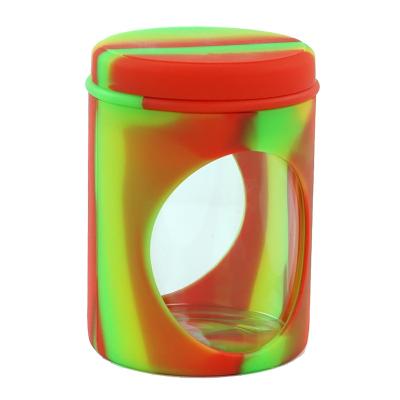 China High quality storage boxes 180ml large capacity silicone jar freshness and silicone wholesale container for sale