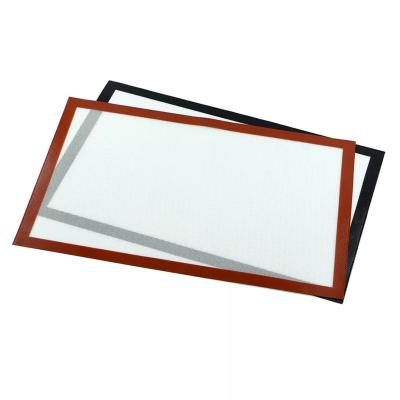 China Factory direct sales viable simple and durable silicone fiberglass mat for sale