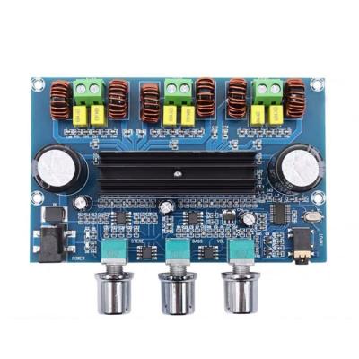 China Bluetooth 5.0 Power Amplifier Module 2.1 Channel Digital Stereo Sound Audio Amplifier Board 116x73x30mm for sale