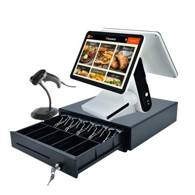 China Metal Case All In One Pc Linux Nfc Tagging Integrated Windows Terminal System POS Machine for sale