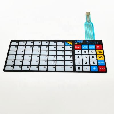 China Home Appliance Custom Design Waterproof Pet Membrane Keyboard Switch for sale