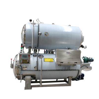 China Canned food industry Professional Supply High Efficiency Low Cost Water Immersion Retort Sterilizer for sale