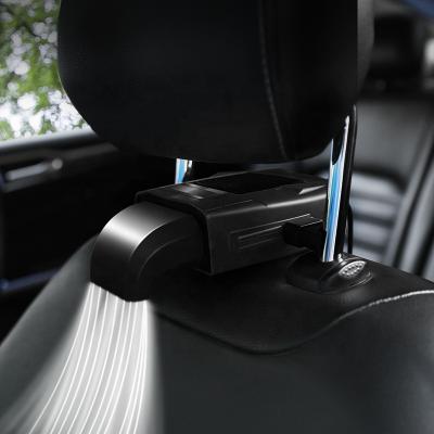 China F415 Shantou Truck Cooling Vehicle Summer Air Cooling Vehicle Accessories USB Car Fan Seat Back ABS Plastic Car Fan for sale